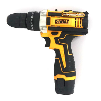 ელ. სახრახნისი 2 ელემენტით და 22 აქსესუარით Dewalt 18V