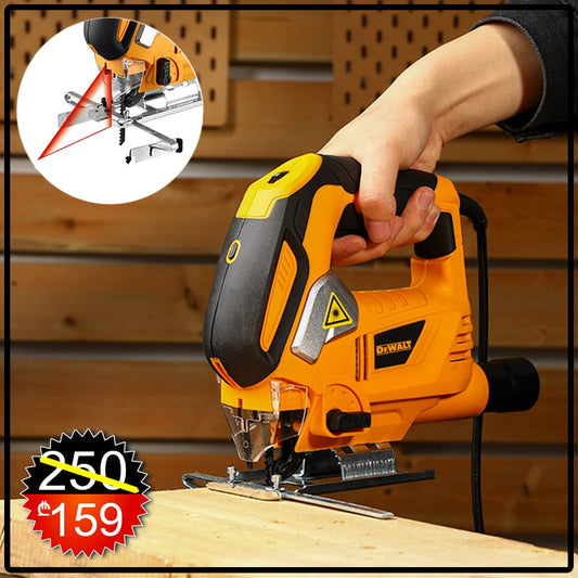 ბეწვა ხერხი ჩაშენებული ლაზერით 900W DeWalt